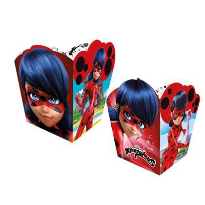 Cachepot Festa Miraculous - 8 Unidades - Regina - Rizzo Festas