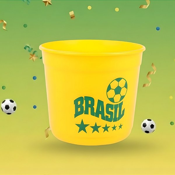 Baldinho Copa do Mundo - Brasil - 1L - 1 unidade - Rizzo