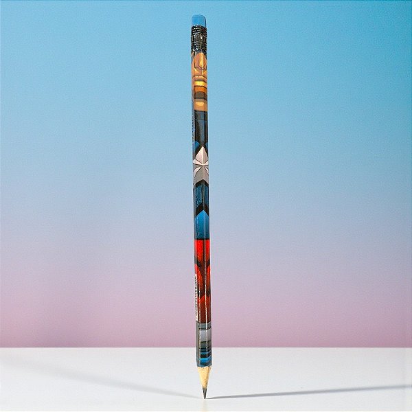 Lápis Capitão América - HB Preto - Vingadores - Disney Original - 1 unidade - Rizzo