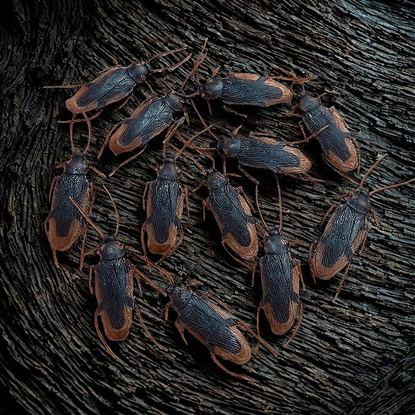 Enfeite Decorativo de Halloween - Barata - 4,5cm - 12 unidades - Rizzo