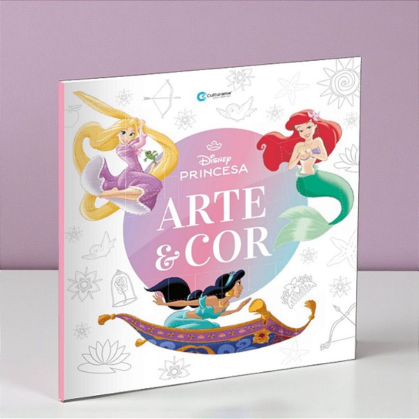 Livro Arte e Cor Princesas - Disney Original - 1 unidade - Rizzo