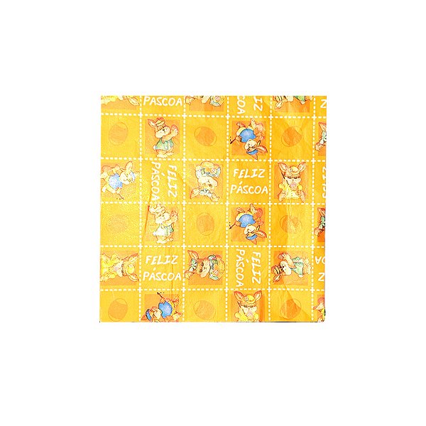 Papel Chumbo 12x11,8cm - Feliz Páscoa - 300 unidades - Cromus - Rizzo