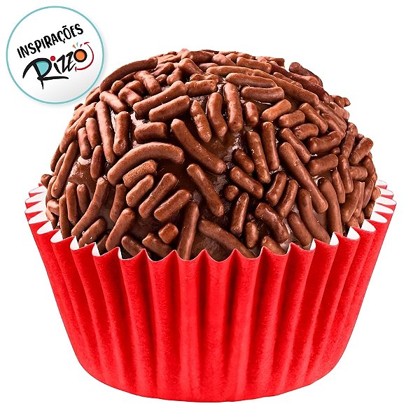 Forminha Laminada para Doces - Vermelho - Número 06 - 50 unidades - Regina - Rizzo