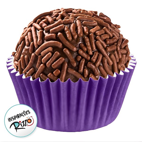 Forminha para Doces - Roxo - Número 06 - 100 unidades - Regina - Rizzo