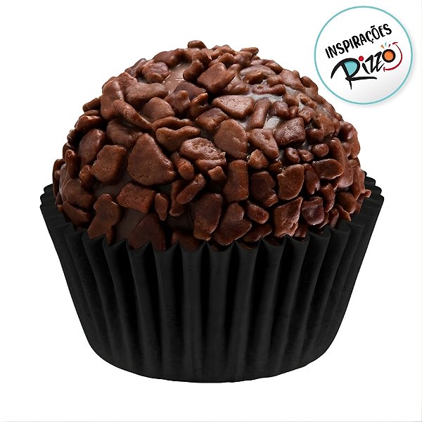 Forminha para Doces - Preto - Número 06 - 100 unidades - Regina - Rizzo