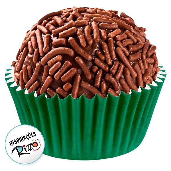 Forminha para Doces - Verde Escuro - Número 06 - 100 unidades - Regina - Rizzo