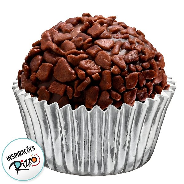 Forminha Laminada para Doces - Prata - Número 05 - 50 unidades - Regina - Rizzo