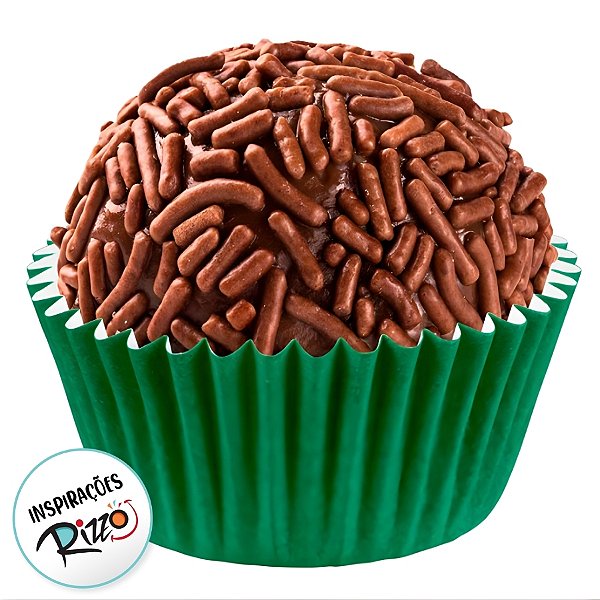 Forminha para Doces - Verde Escuro - Número 04 - 100 unidades - Regina - Rizzo