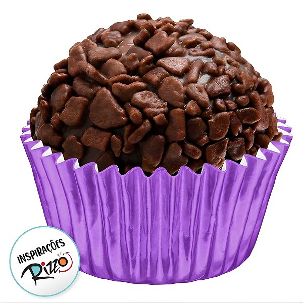 Forminha Laminada para Doces - Lilás - Número 04 - 50 unidades - Regina - Rizzo