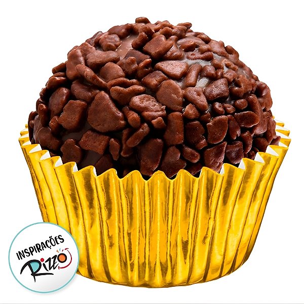 Forminha Laminada para Doces - Ouro - Número 04 - 50 unidades - Regina - Rizzo