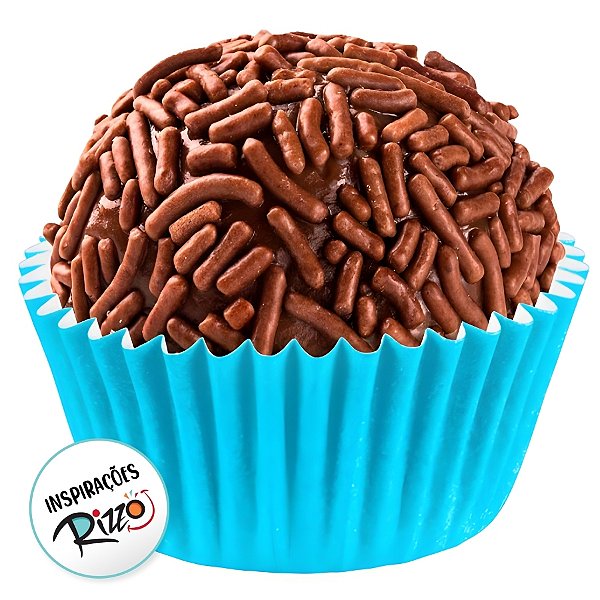 Forminha para Doces - Azul Bebê - Número 05 - 100 unidades - Regina - Rizzo