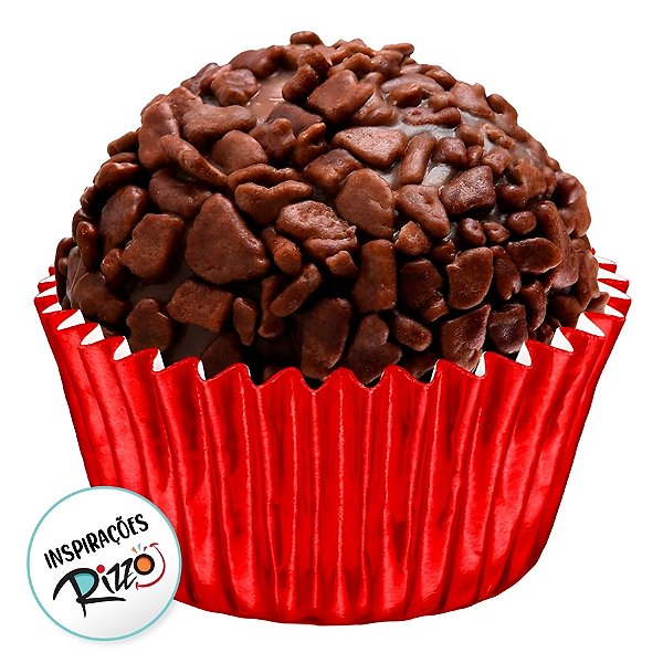 Forminha Laminada para Doces - Vermelho - Número 04 - 50 unidades - Regina - Rizzo