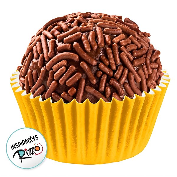 Forminha para Doces - Amarelo - Número 05 - 100 unidades - Regina - Rizzo