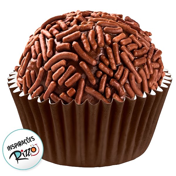Forminha para Doces - Marrom - Número 04 - 100 unidades - Regina - Rizzo