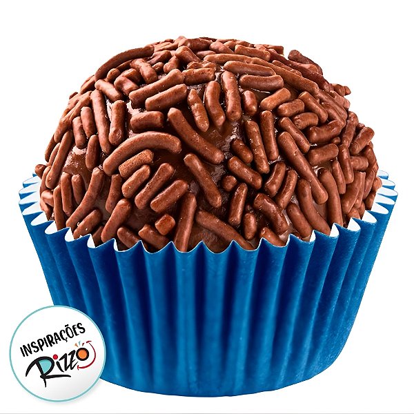Forminha para Doces - Azul Royal - Número 04 - 100 unidades - Regina - Rizzo