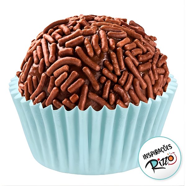 Forminha para Doces - Azul Candy - Número 04 - 100 unidades - Regina - Rizzo