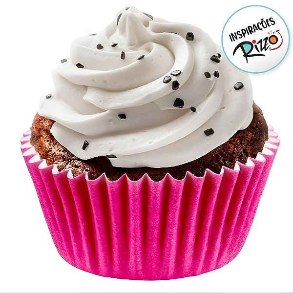 Forminha Para Cupcake Impermeável - Fúcsia - 5x3,5cm - 45 unidades - Regina - Rizzo
