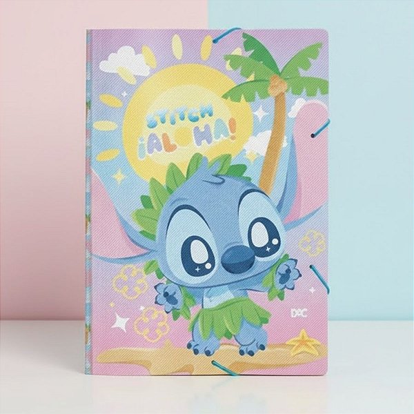 Pasta Aba Ofício - Stitch Aloha - 332x232mm - Disney Original - 1 unidade - Rizzo