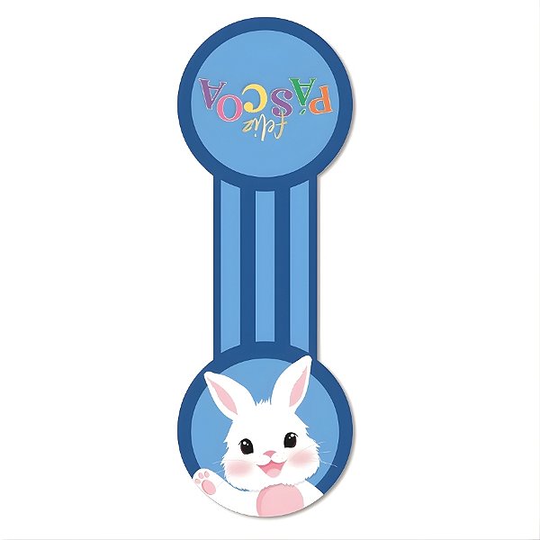 Lacre Adesivo de Páscoa - Felicita Guga - 9,5cm - 10 unidades - Cromus - Rizzo