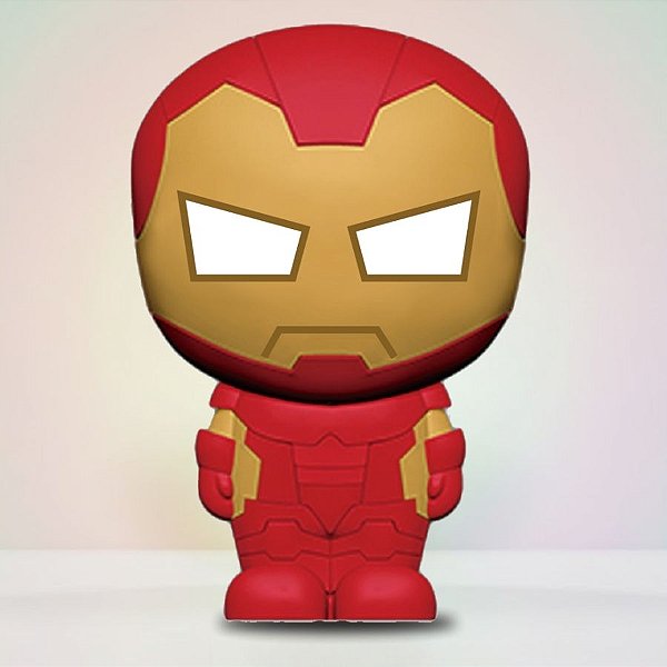 Borracha Escolar 3D - Homem de Ferro - Vingadores - Disney Original - 1 unidade - Rizzo