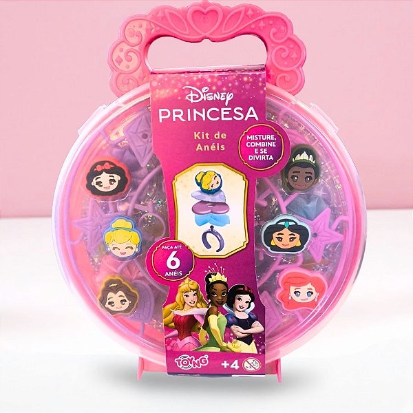 Kit Monte Seu Anél - Princesas - Disney Original - 1 unidade - Rizzo