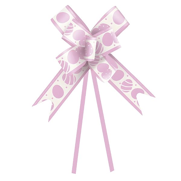 Laço Fácil - Páscoa Rainbow Lilás - 10 unidades - Cromus - Rizzo