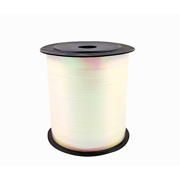 Fitilho Decorativo 200m - Branco Nacarado - 1 unidade - Rizzo