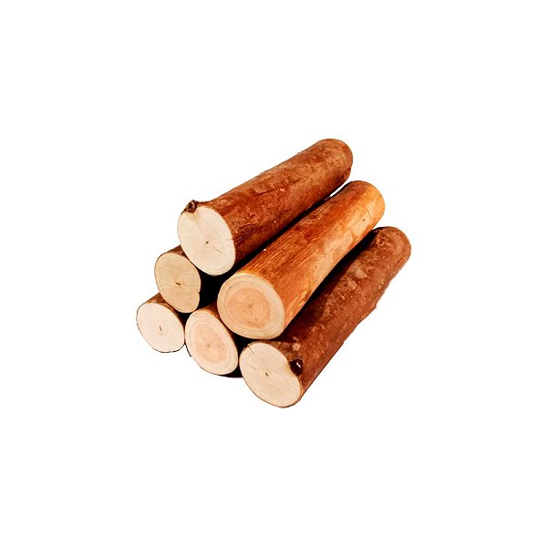 Saco com Mini Lenhas Decorativas -  7cm - 150g - 1 unidade - Rizzo