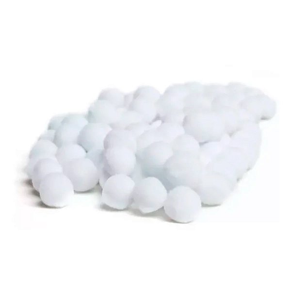Pom Pom Branco para Decoração - 2cm - 1 unidade - Rizzo