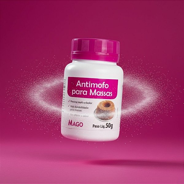 Antimofo para Massas para Fins Alimentícios - 50g - 1 unidade - Mago - Rizzo
