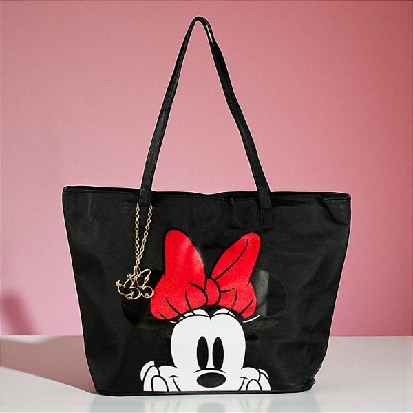 Bolsa Lateral - Minnie Mouse - 46x32cm - Disney Original - 1 unidade - Rizzo