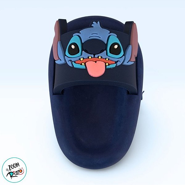 Borracha Escolar 3D - Chinelo Stitch - 6cm - Disney Original - 1 unidade - Molin - Rizzo