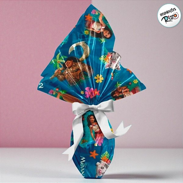 Folha para Ovos de Páscoa Disney - Moana - 69x89cm - 5 unidades - Cromus - Rizzo