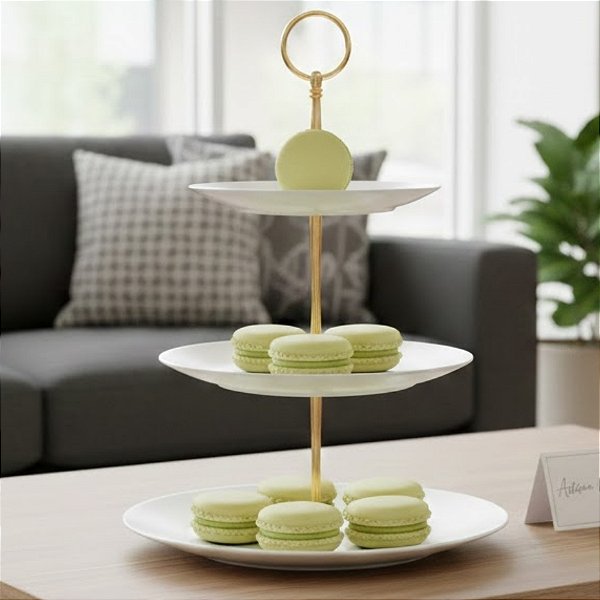 Macaron Fake com Imã - Verde - 5cm - 1 unidade - Rizzo