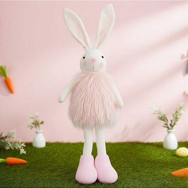 Coelha em Pé - Rosa - 1 unidade - Rizzo
