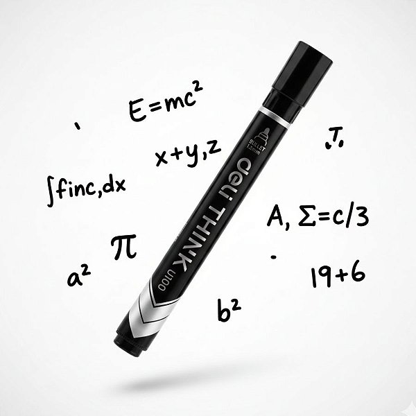 Marcador Permanente - Ponta Bullet 1,5mm Preto - Caixa - 12 unidades - Deli - Rizzo