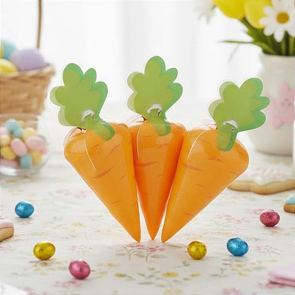 Caixa Surpresa - Cenoura - 16x5cm - 6 unidades - Piffer - Rizzo