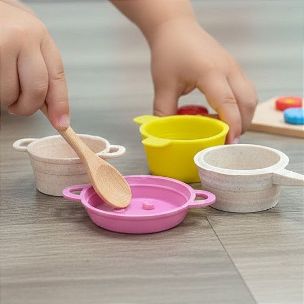 Mini Brinquedo Panela - Sortido - 4cm - 4 unidades - Rizzo