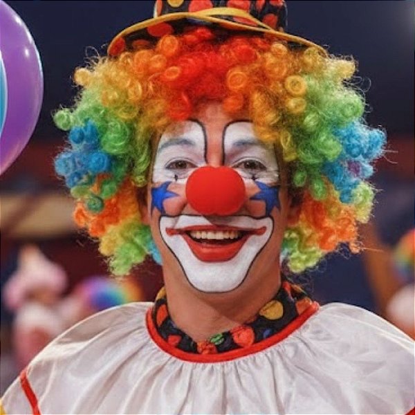 Nariz de Palhaço - 4x3cm - 5 unidades - Rizzo