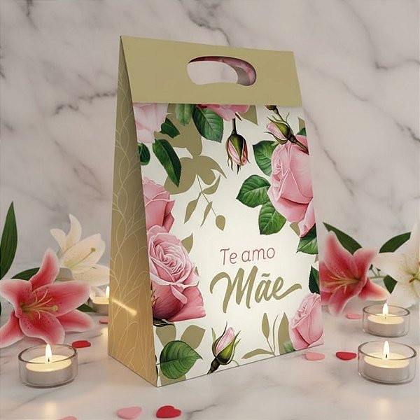 Caixa Surpresa Envelope - Mãe Clássica - 22x32x9cm - 5 unidades - Regina - Rizzo