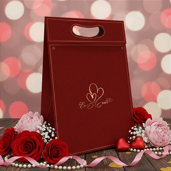 Caixa Surpresa Envelope - Toque de Amor - 22x32x9cm - 5 unidades - Regina - Rizzo