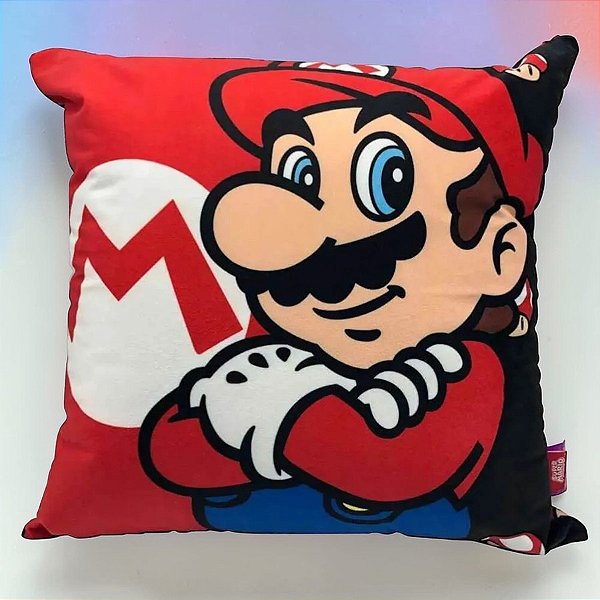 Almofada Mario Bros - 40cm - 1 unidade - Zonacriativa - Rizzo