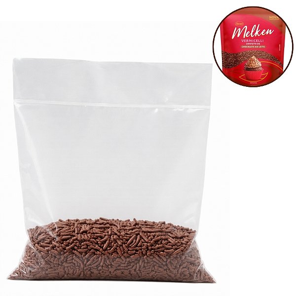 Vermicelli Chocolate Ao Leite Melken - 200g Harald - 1 unidade - Melken - Rizzo