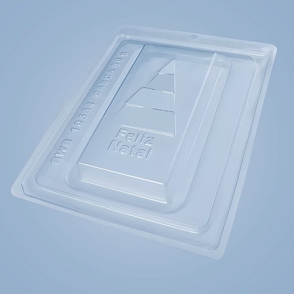 Forma de Acetato Especial - Barra Feliz Natal - Ref. 10554 - 1 unidade - BWB - Rizzo