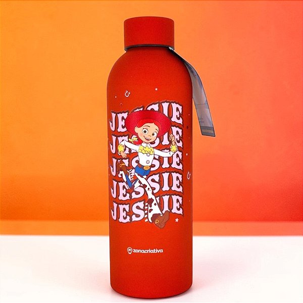 Garrafa Max - Jessie - Toy Story - 500ml - Disney Original - 1 unidade - Zonacriativa - Rizzo