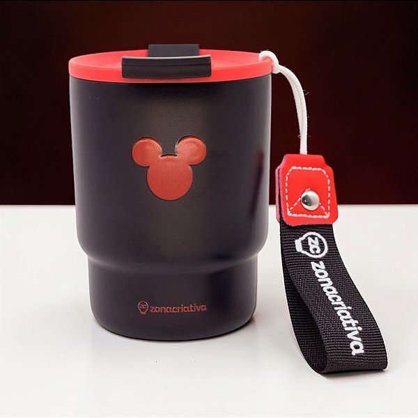 Copo Térmico To Go - Mickey Mouse - 400ml - Disney Original - 1 unidade - Zonacriativa - Rizzo