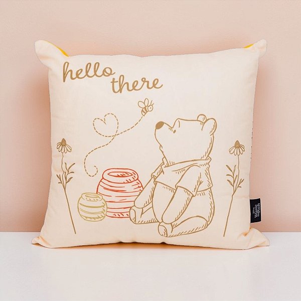 Almofada Ursinho Pooh - 40cm - Disney Original - 1 unidade - Zonacriativa - Rizzo