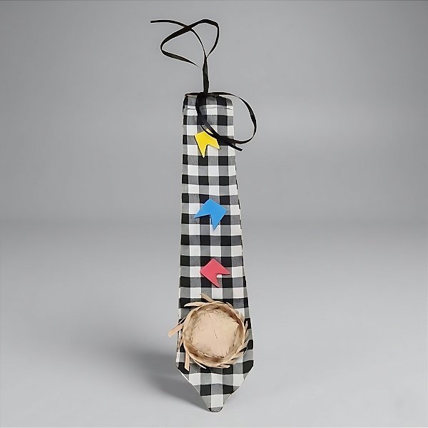 Gravata de Festa Junina - Xadrez - 30cm - 1 unidade - Rizzo