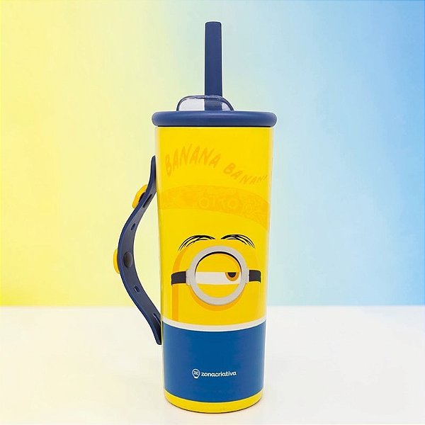 Copo Térmico Charms - Minions - 600ml - 1 unidade - Zonacriativa - Rizzo