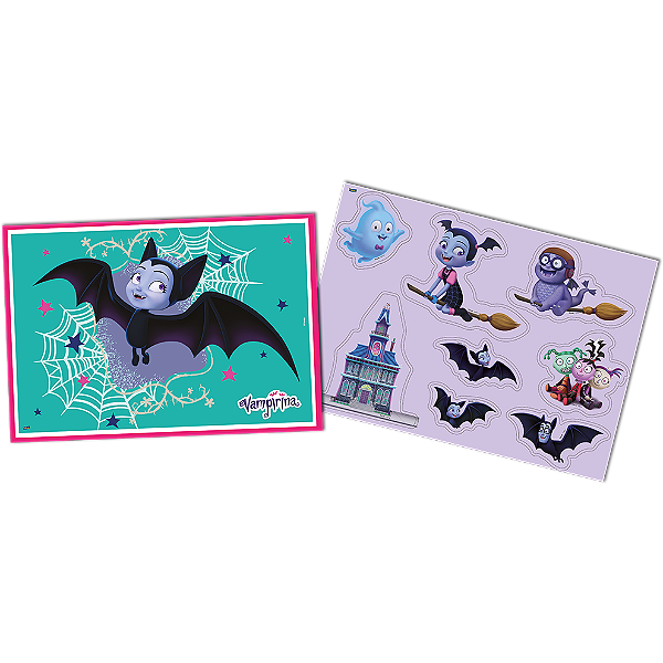 Kit Decorativo Festa Vampirina - Disney Original - Rizzo Festas